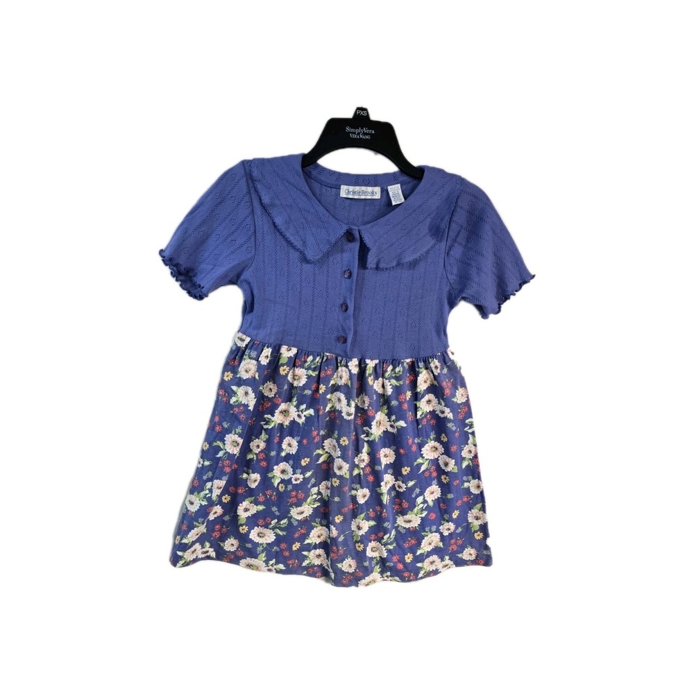 Vintage Girls Romper Dress M 10-12 Christie Brooks Lot Of 2 - Picture 5 of 7